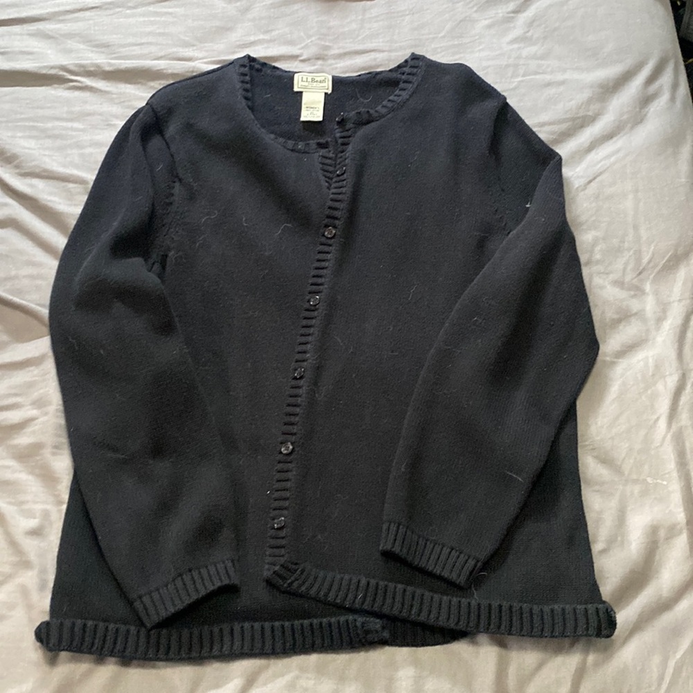 LL Bean cardigan